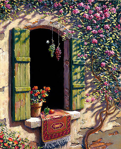 Bob Pejman - Tuscany Window I